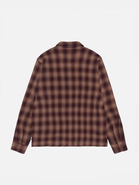 Stussy ZIP SHIRT TWISTED YARN PLAID