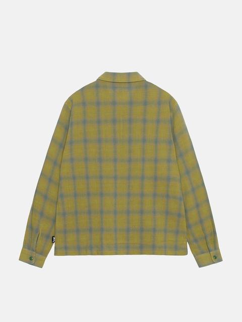 Stussy ZIP SHIRT TWISTED YARN PLAID