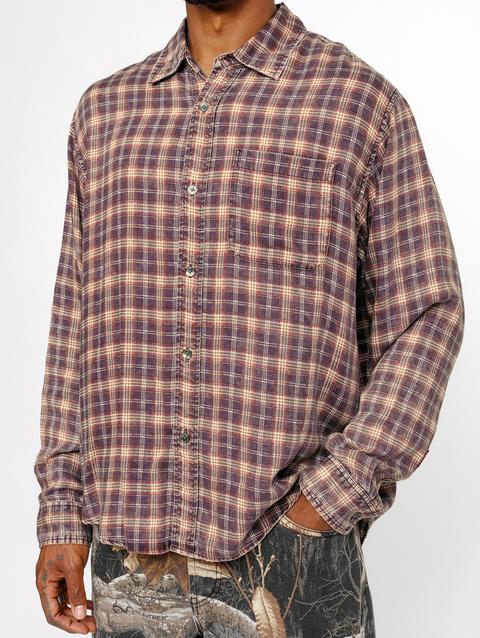 Stussy MATTHEW SHIRT PRINTED PLAID