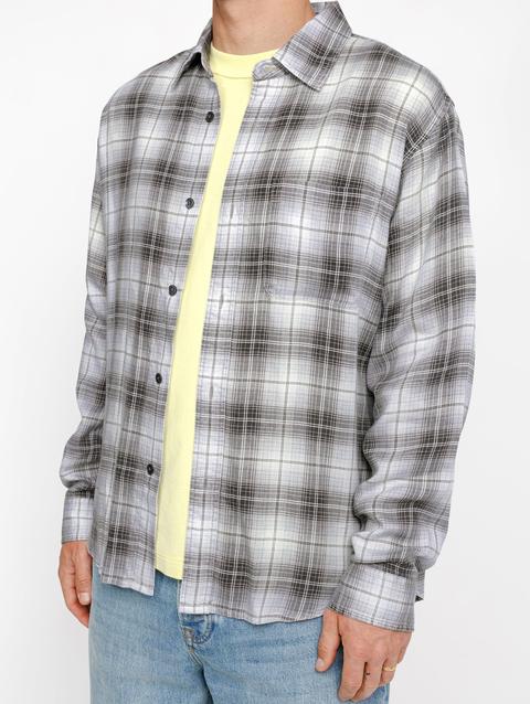 Stussy MATTHEW SHIRT LG PRINTED PLAID