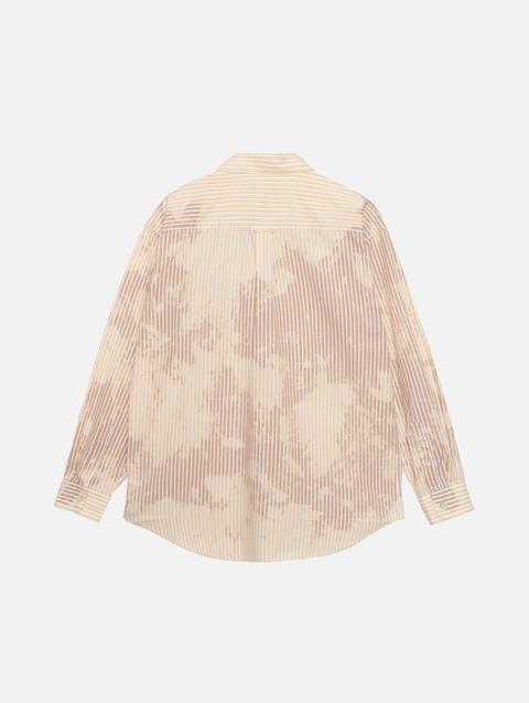 Stussy CLASSIC LS SHIRT BLEACHED POPLIN