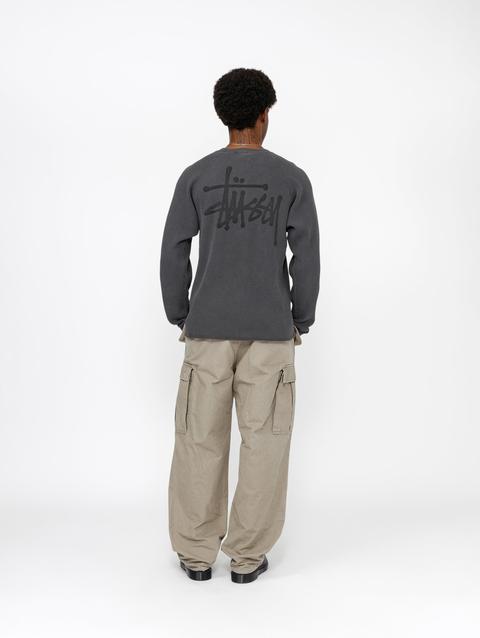 Stussy RAGLAN THERMAL LS CREW