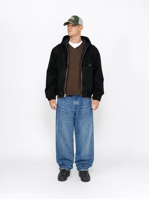 Stussy WORK JACKET CANVAS NEEDLE PUNCH