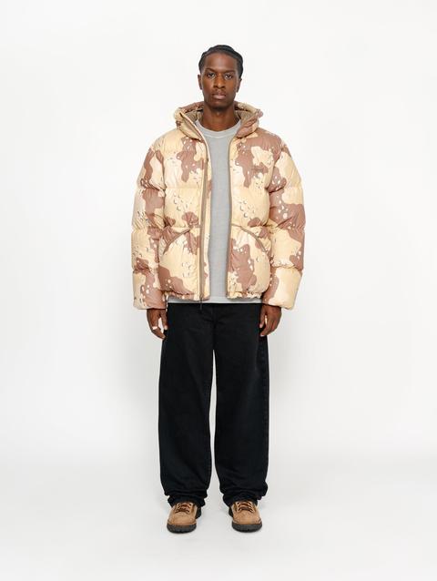 Stussy DOWN PARKA CAMO RIPSTOP