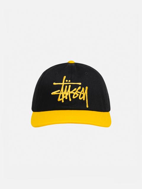 Stussy LOW PROFILE BIG BASIC SNAPBACK