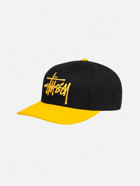 Stussy LOW PROFILE BIG BASIC SNAPBACK