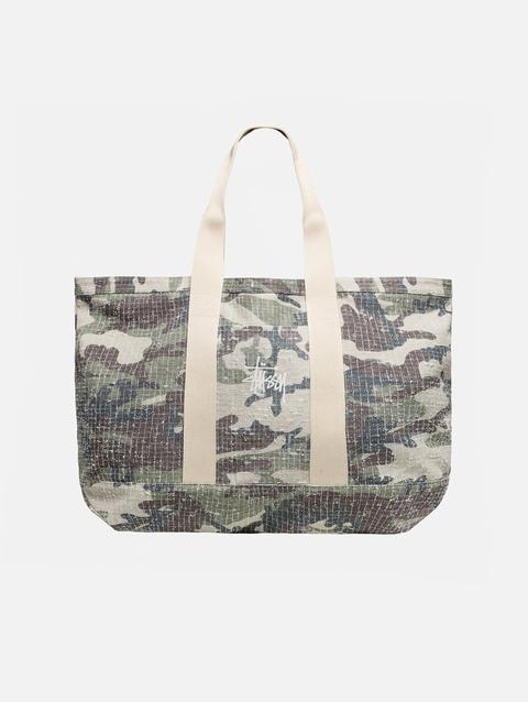 Stussy NEEDLE PUNCH XL TOTE BAG