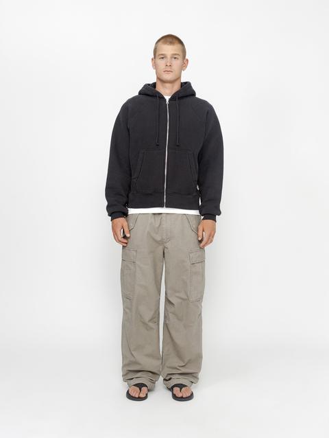 Stussy FLEECE RAGLAN ZIP HOODIE