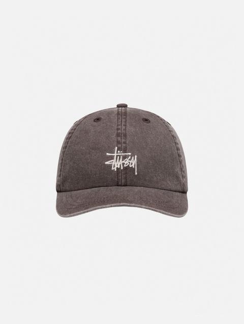 Stussy LOW PRO BASIC WASHED STRAPBACK