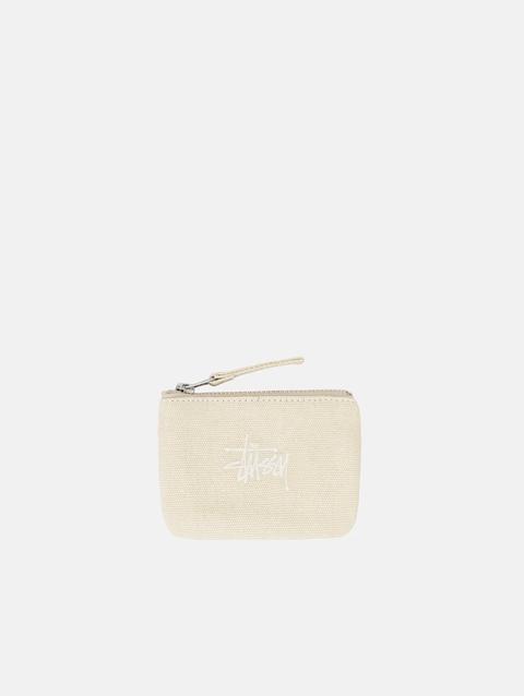 Stussy CANVAS COIN POUCH