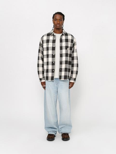 Stussy SHERPA LINED BUFFALO PLAID SHIRT