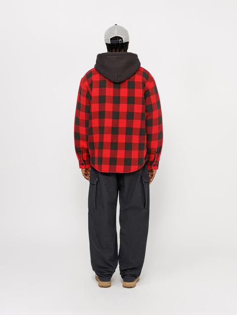 Stussy SHERPA LINED BUFFALO PLAID SHIRT