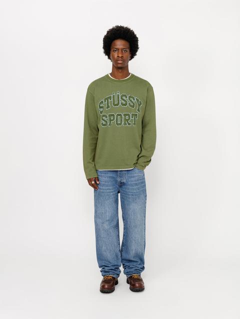 Stussy 2 TONE COTTON MESH CREW