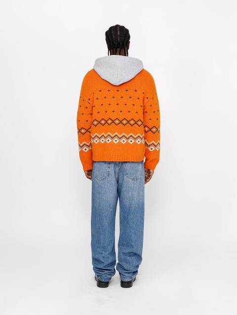 Stussy ROLL NECK FAIRISLE SWEATER