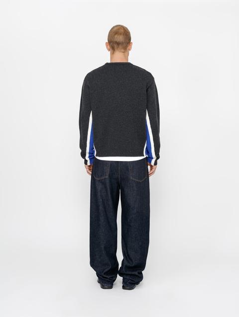 Stussy CONTRAST STRIPE CREW