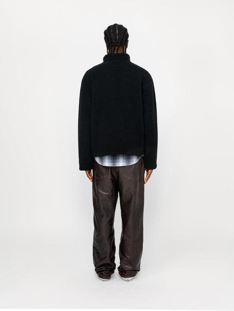 Stussy WOOL BLEND SHERPA PULLOVER