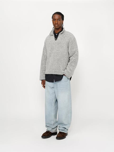 Stussy WOOL BLEND SHERPA PULLOVER