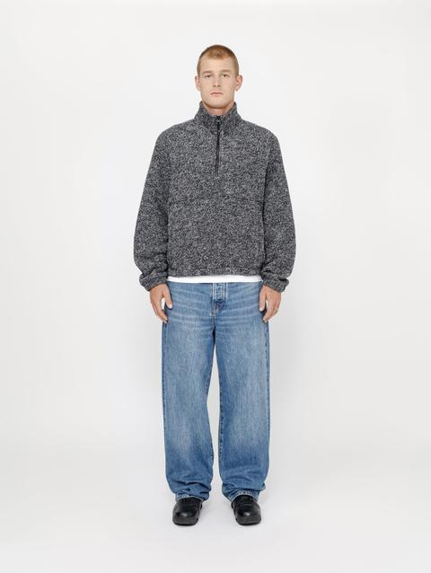 Stussy WOOL BLEND SHERPA MOCK NECK