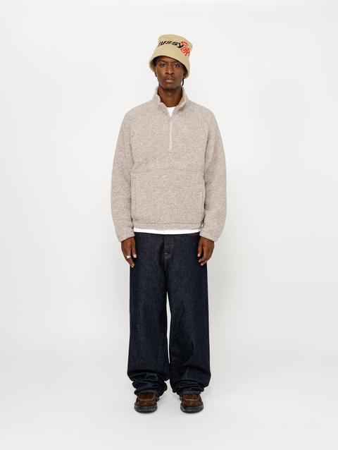 Stussy WOOL BLEND SHERPA MOCK NECK