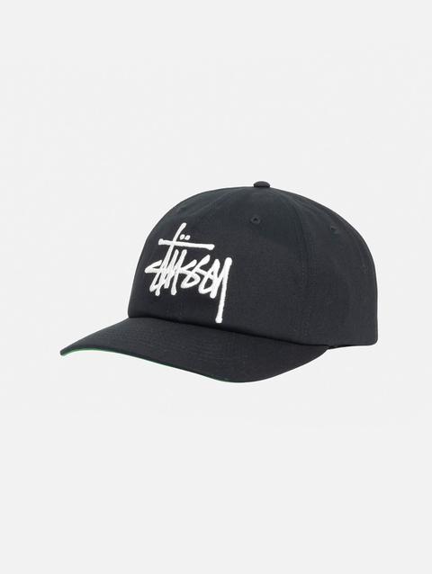 Stussy LOW PROFILE BIG BASIC SNAPBACK