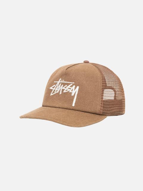 Stussy MID DEPTH BIG STOCK MESH SNAPBACK