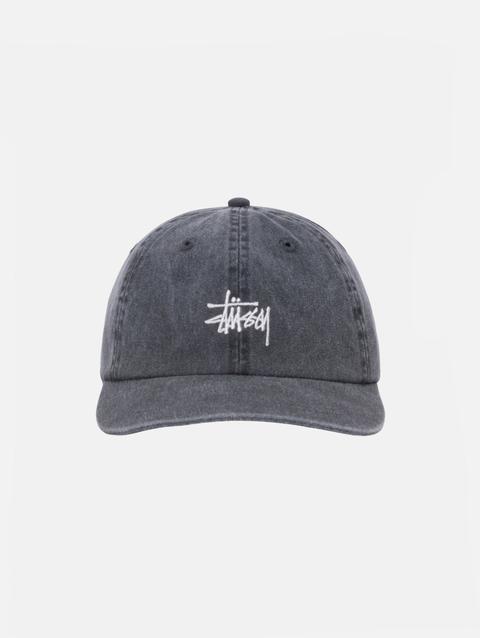 Stussy LOW PROFILE BASIC WASHED STRAPBACK