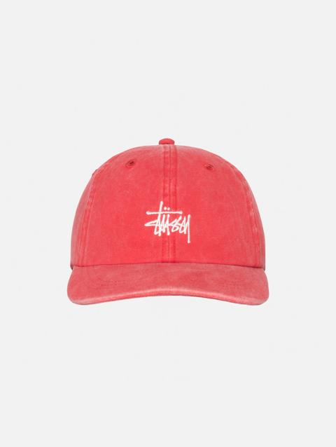 Stussy LOW PROFILE BASIC WASHED STRAPBACK