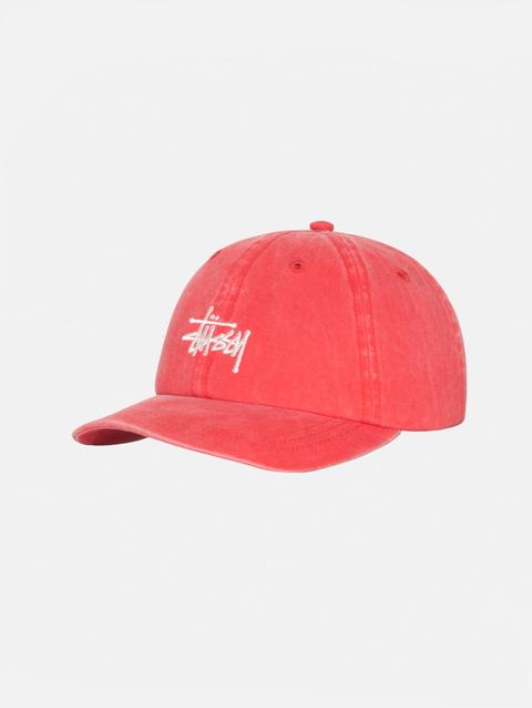 Stussy LOW PROFILE BASIC WASHED STRAPBACK