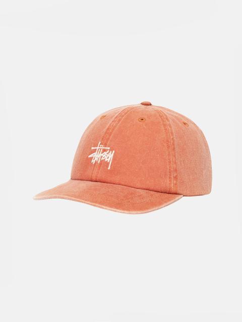 Stussy LOW PROFILE BASIC WASHED STRAPBACK