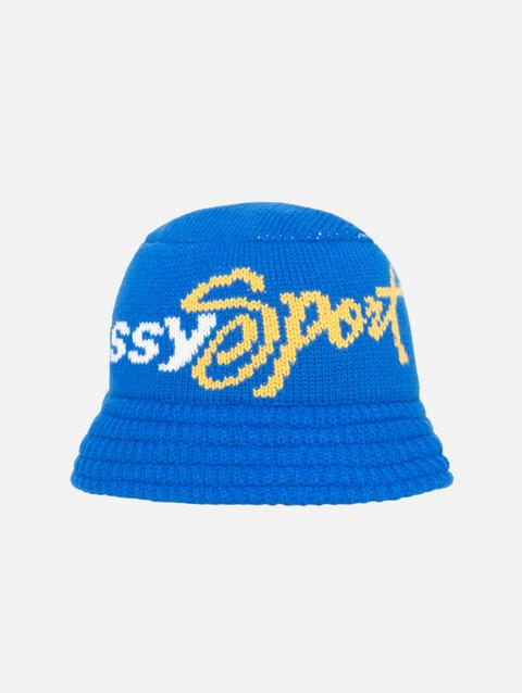 KNIT BUCKET HAT STUSSY SPORT