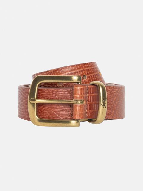 Stussy LIZARD TEXTURE UNDERLAY BELT