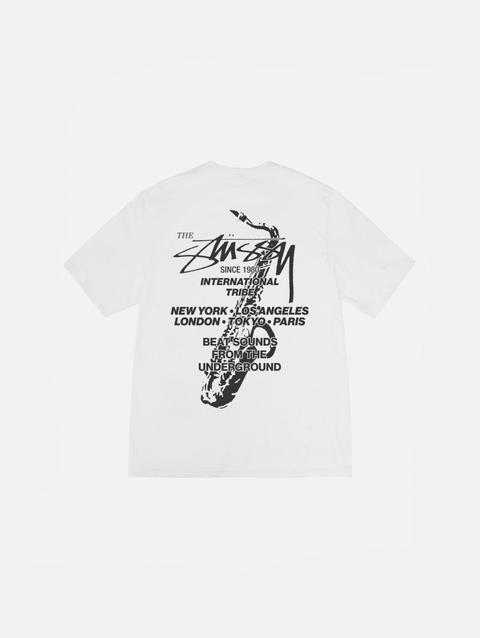 Stussy BEAT SOUNDS TEE PIGMENT DYED