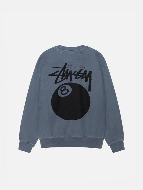 Stussy 8 BALL CREW PIGMENT DYED