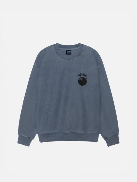 Stussy 8 BALL CREW PIGMENT DYED