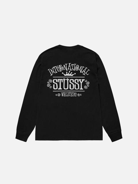 Stussy WORLDWIDE LS TEE PIGMENT DYED