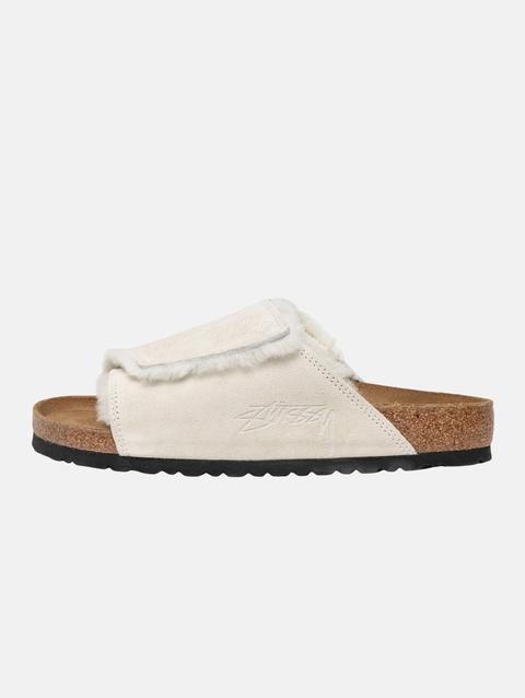 Stussy STÜSSY & BIRKENSTOCK SOLANA SHEARLING SLIDE