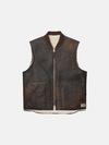 Stussy REVERSIBLE SHEARLING WORKGEAR VEST