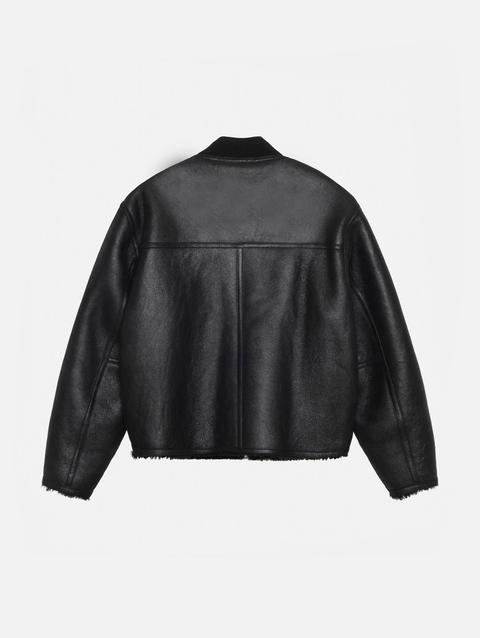 Stussy SHEARLING REVERSIBLE BOMBER