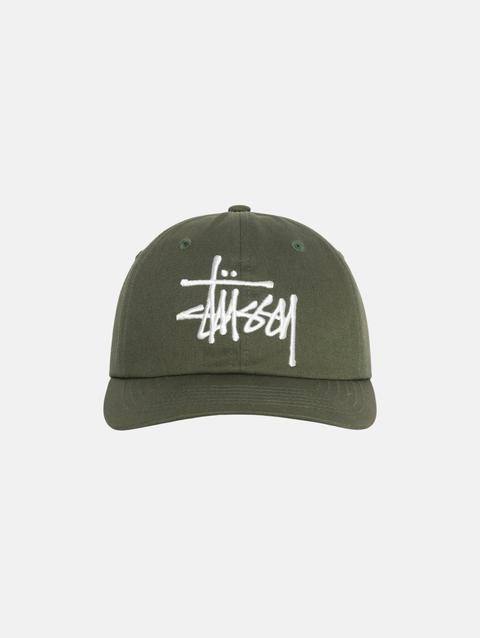 Stussy LOW PROFILE BIG BASIC SNAPBACK