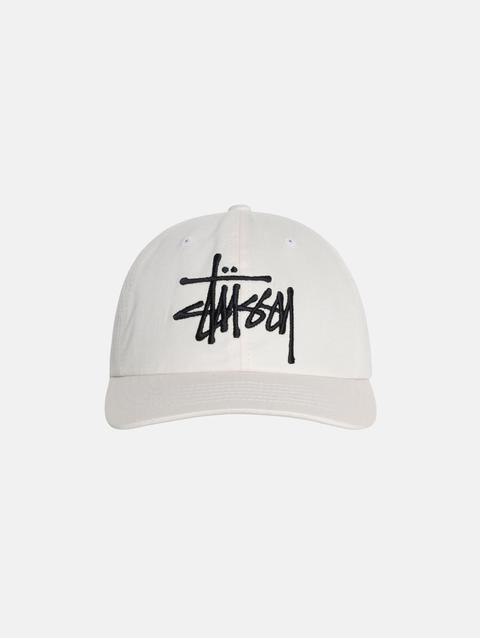 Stussy LOW PROFILE BIG BASIC SNAPBACK