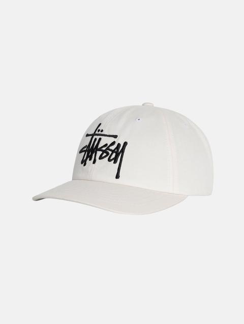 Stussy LOW PROFILE BIG BASIC SNAPBACK