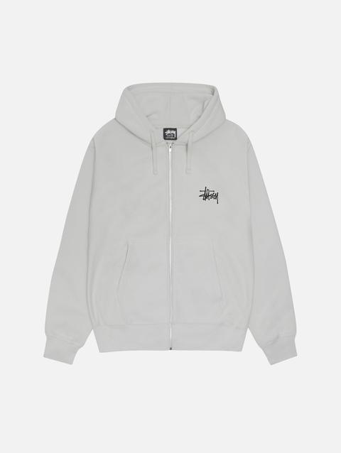 Stussy BASIC STÜSSY ZIP HOODIE