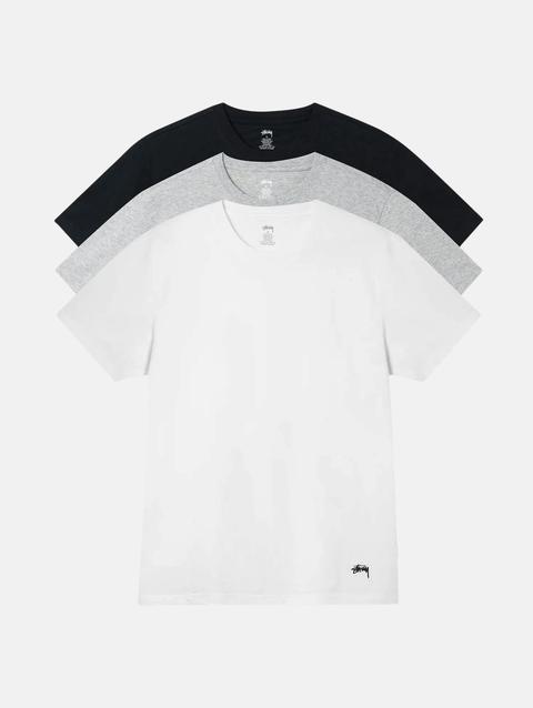 Stussy STÜSSY UNDERSHIRTS 3 PACK